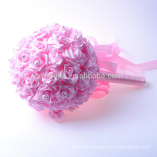 Romantische künstliche Note gefärbt schöne Blume Hochzeit Bouquet